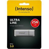 (Intenso) Ultra Line USB-stick - 256GB - SuperSpeed USB 3.2 (Gen 1x1) - zilver (3531492)
