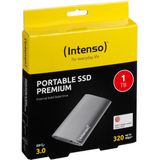 (Intenso) Portable SSD Premium 1 TB Externe SSD - 1TB - USB 3.2 - aluminium (3823460)