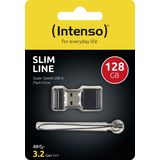 Intenso Slim Line USB-stick 128 GB Zwart 3532491 USB 3.2 Gen 1 (USB 3.0)