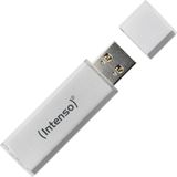Intenso Alu Line USB-stick, 128 GB, USB 2.0, zilver