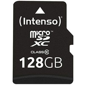 Intenso neu microSDXC-kaart 128 GB Class 10 Incl. SD-adapter