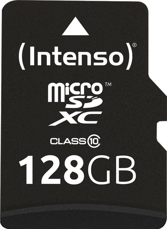 Intenso microSDXC-kaart 128 GB Class 10 Incl. SD-adapter