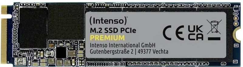 Intenso - M.2 SSD PCIe Premium - Interne SSD - 2280 - 250GB - PCIe