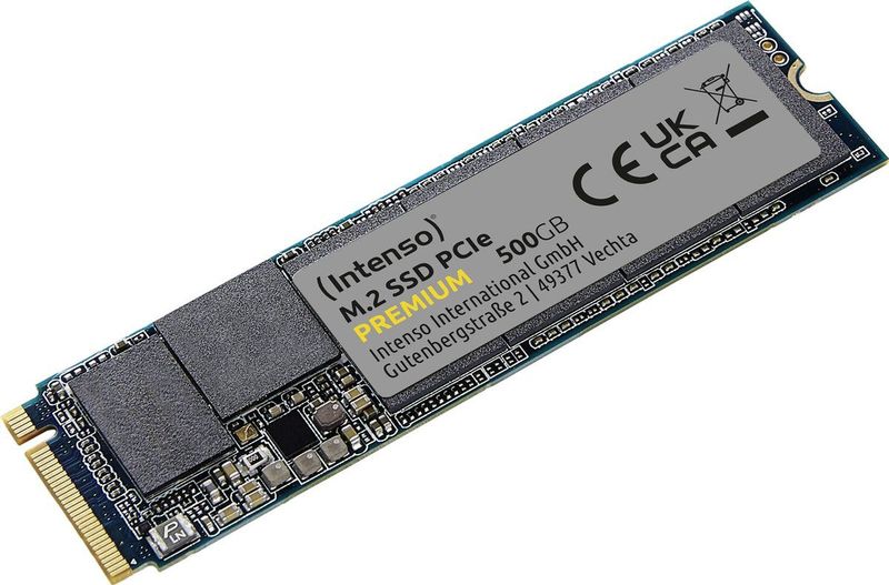 Intenso Premium NVMe SSD 500GB M.2 PCIe 3.0
