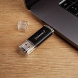 Intenso Twist Line 64 GB, Dual USB-Stick 3.2 Gen 1x1, USB-C und USB-A, 70MB/s, Anthrazit