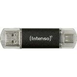 (Intenso) Twist Line USB-stick 128GB - USB-A en USB-C 3.2 Super Speed