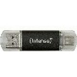 (Intenso) Twist Line USB-stick 128GB - USB-A en USB-C 3.2 Super Speed