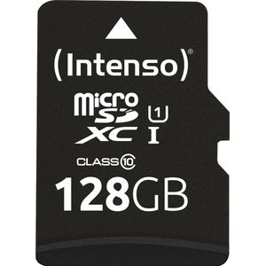 Intenso microSDXC Performance 128 GB Class 10 UHS-I Waterdicht