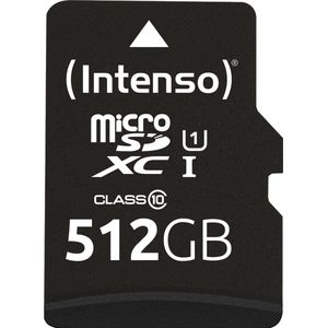 Intenso microSDXC 512GB Class 10 UHS-I U1 Performance