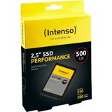 inch SSD SATA III PERFORMANCE 500GB Interne SSD 3D NAND 550 MB/ (3814450)