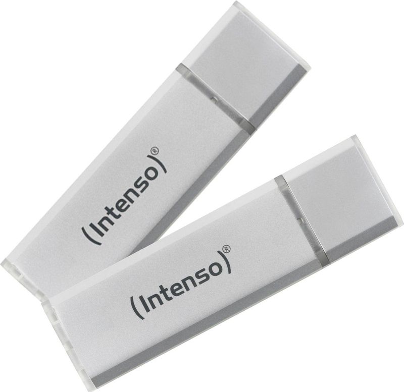 Intenso Ultra Line USB-stick 64 GB Zilver 3531494 USB 3.2 Gen 1