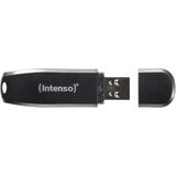 Intenso Speed Line USB-stick 64 GB Zwart 3533494 USB 3.2 Gen 1 (USB 3.0)