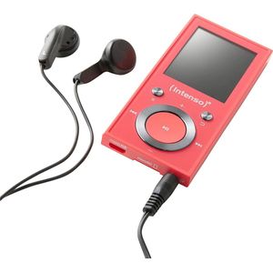 (Intenso) Video Scooter BT MP3 Speler - 16GB - Bluetooth - Roze (3717473)