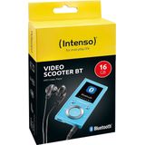 Video Scooter BT MP3 Speler 16GB bluetooth blauw (3717474)