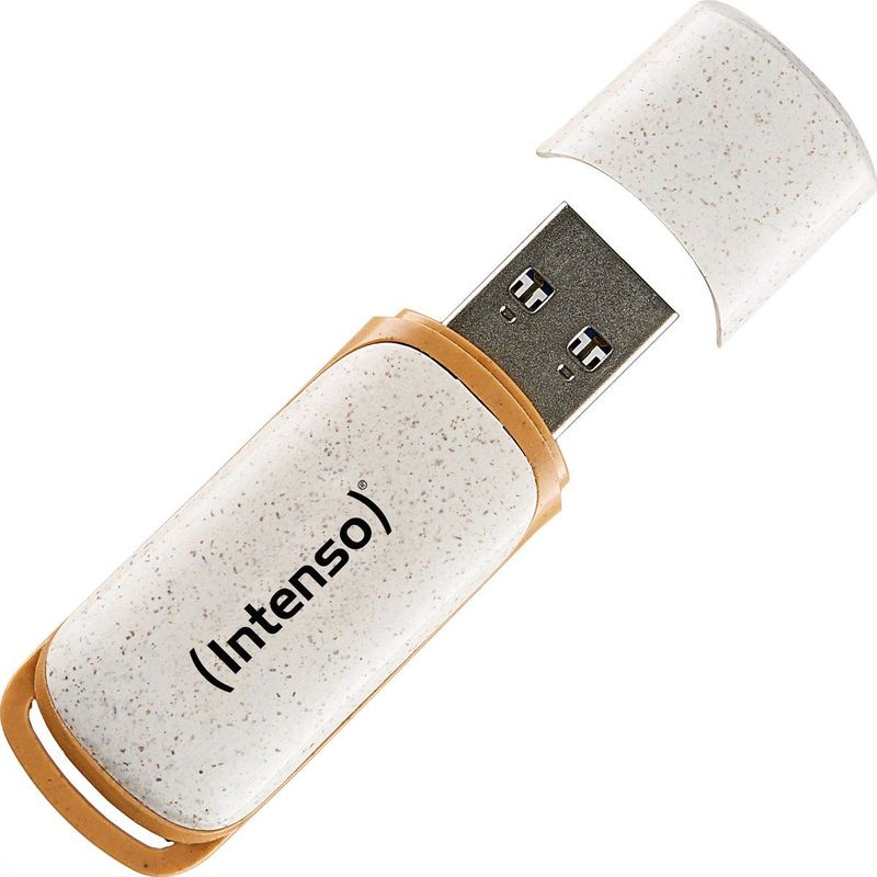 Intenso - Green Line - USB-stick - 128GB - USB 3.2 - Biologisch Afbreekbare Behuizing