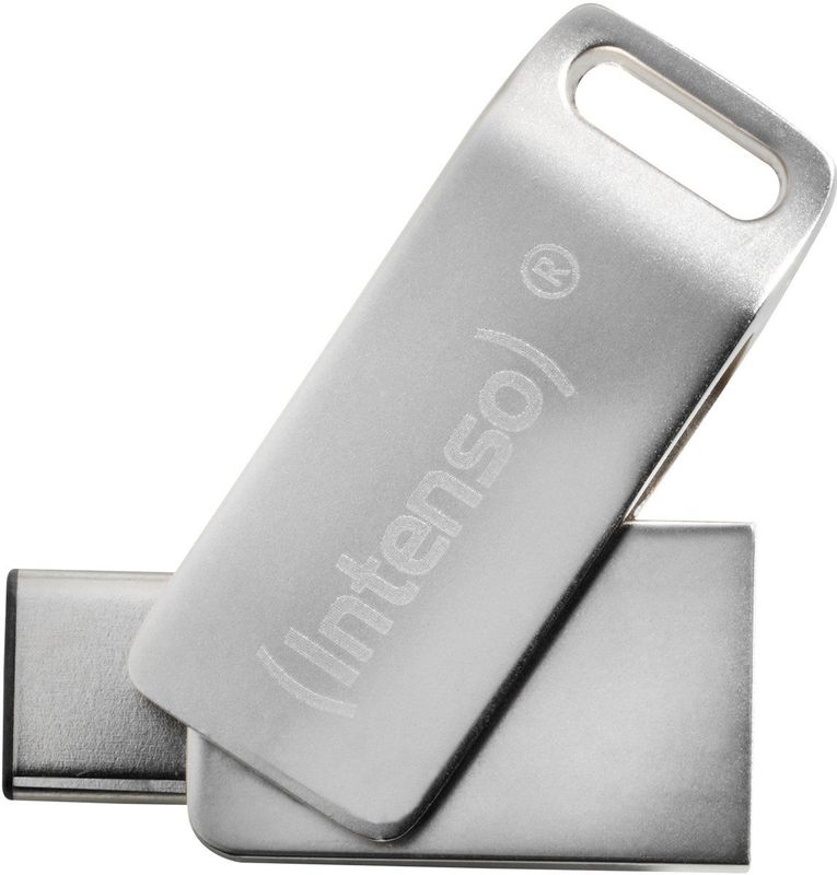 Intenso cMobile Line USB-stick 128 GB Zilver 3536491 USB-A, USB-C USB 3.2 (Gen 1)