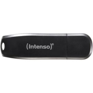 Intenso Speed Line, 512 GB, USB Typ-A, 3.2 Gen 1 (3.1 Gen 1), 70 MB/s, Kappe, Schwarz