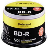 Intenso Blu-ray BD-R SL disc 25 GB - 50 Stuks - Spindel