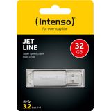 Intenso Jet Line USB-stick 32 GB Zilver 3541480 USB 3.2 Gen 1