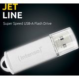 Intenso Jet Line USB-stick 64 GB Zilver 3541490 USB 3.2 Gen 1