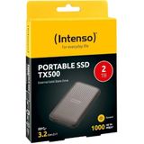 Intenso TX500 Externe SSD - 2TB - USB 3.2 - Schokbestendig