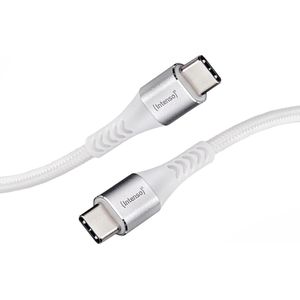 (Intenso) C315C USB-C naar USB-C laad- en data kabel - 1.5meter - wit (7901002)