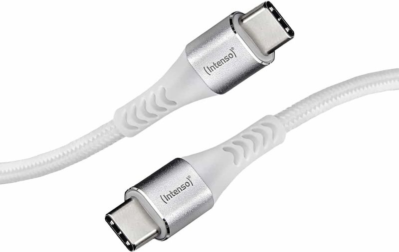 Intenso - C315C - USB C Kabel - Zwart - 1.50 m - USB 2.0 - 60 W
