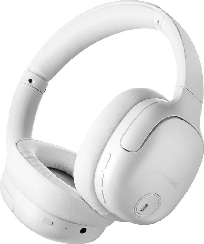 Intenso - O400HA - Bluetooth Over-Ear Koptelefoon - Wit - Actieve Ruisonderdrukking