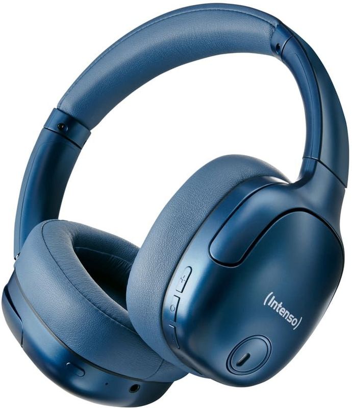 Intenso - O400HA - Bluetooth Over-Ear Koptelefoon - Blauw - Actieve Ruisonderdrukking