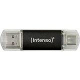 Intenso Twist Line USB stick Retail 512 GB Antraciet 3539493 USB C Gen 1, USB A Gen 1