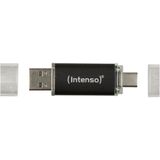 Intenso Twist Line USB stick Retail 512 GB Antraciet 3539493 USB C Gen 1, USB A Gen 1