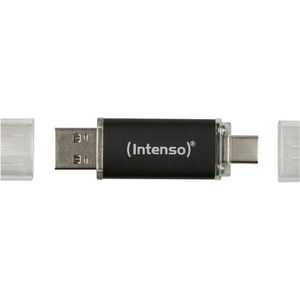 Intenso Twist Line USB stick Retail 512 GB Antraciet 3539493 USB C Gen 1, USB A Gen 1