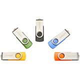 Intenso - Basic Line - USB-sticks - 5 x 16 GB - USB 2.0 - Geel Groen Zwart Blauw Oranje