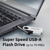 Intenso - 3543480 - USB-stick - Zilver - 32 GB - USB 3.2 Gen 1x1, Max. 70 MB/s