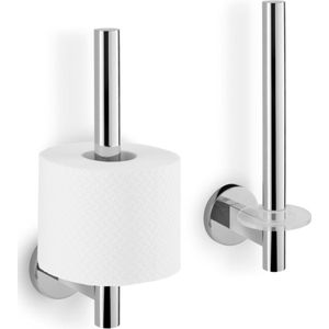 Zack - Scala Reserve-Toiletrolhouder - Spiegelglans - RVS