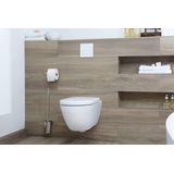 Zack - Scala - Toiletborstelset - Spiegelglans - RVS