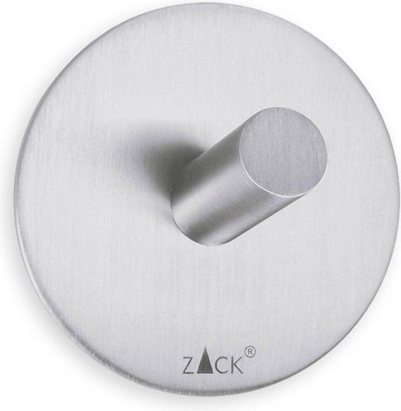 Zack - Peco - Handdoekhaak - Zilver - RVS - Zelfklevend