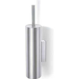 Zack - Tubo - WC Borstel - Zilver - RVS - Wandmontage