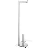 Zack - Linea - Toiletbutler - Zilver - RVS - Matte Afwerking