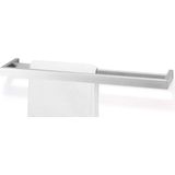 Zack - Linea - Handdoekrek - Zilver - RVS - Inclusief Schroeven