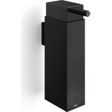 Zack - Linea - Zeepdispenser - Zwart - Gepoedercoat Staal - Inhoud 190 ml
