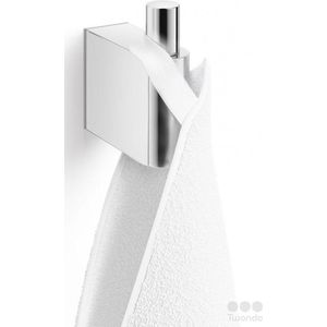 Zack - Atore - Handdoek Haak - Zilver - RVS Hoogglans