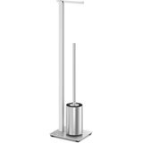 Zack - Carvo - Toiletbutler - Zilver - RVS - Vrijstaand Model