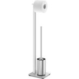 Zack - Carvo - Toiletbutler - Zilver - RVS - Vrijstaand Model