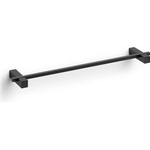Zack - Carvo - Handdoekenrek - Zwart - Gepoedercoat RVS