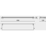 Zack - Carvo - Planchet - Zwart - Gepoedercoat RVS en Glas