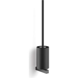 ZACK Carvo Toiletborstel Wand ø 8,9x12,2x50,1cm zwart