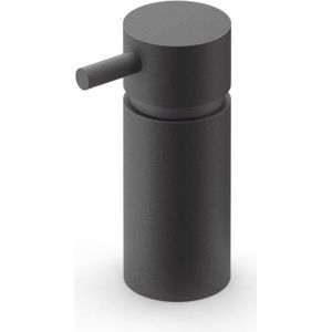 Zack - Manola - Zeepdispenser - Zwart - RVS - 130 ml