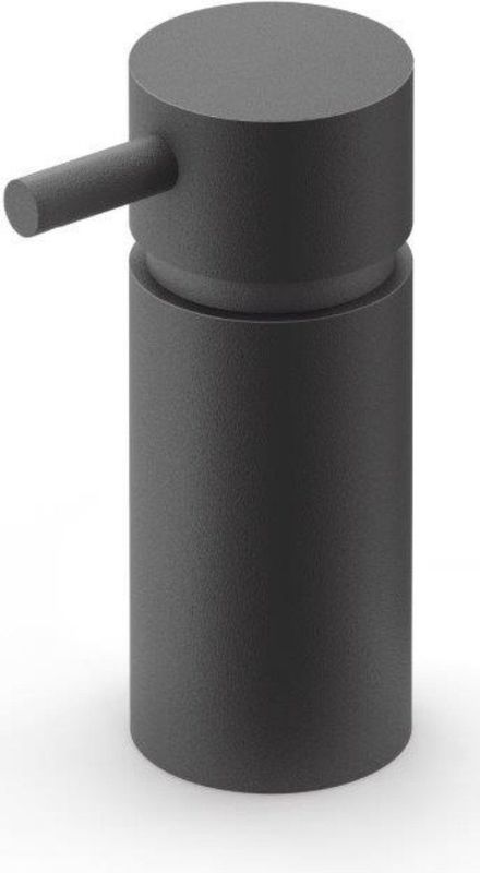 Zack - Manola - Zeepdispenser - Zwart - RVS - 130 ml