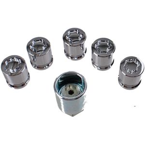 McGard - Conische Slotmoeren - 32,5 mm - Verpakking van 5